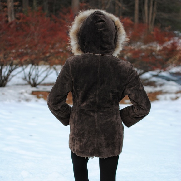 La nouvelle renaissance Jackets & Blazers - Vintage Jacket with Faux Fur